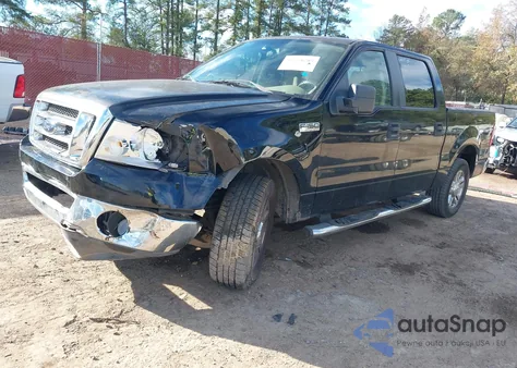 2007 Ford F-150 Lariat/Xlt из США, поврежденный, VIN 1FTPW12V97FA79123